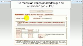 3 Consulta de folio real [upl. by Idleman365]