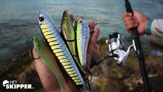 Testing Popular Beach Fishing Lures on a Tropical Beach [upl. by Adnuhsor]