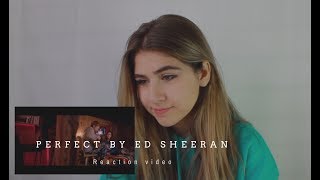 Ed Sheeran Perfect Official Music Video Reaction  Karolaine [upl. by Campy]