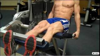 How To Leg Extension Cybex [upl. by Dickinson505]