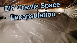 DIY Crawl Space Encapsulation [upl. by Natsirhc97]