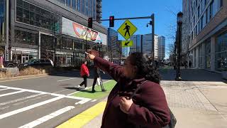 Walking tour in the Seaport District Boston Massachusetts [upl. by Kenaz224]