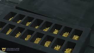 100 gram Gold Bullion Bar Production [upl. by Anayi]