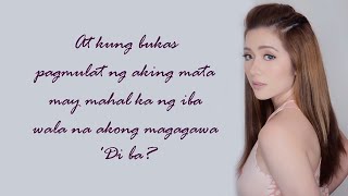 Lyrics At Ang Hirap  Angeline Quinto [upl. by Anigar]