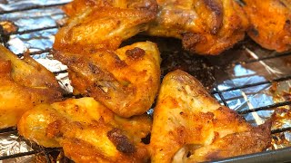 Crispy Oven Baked Chicken Wings Recipe  Baked Chicken Recipe [upl. by Rihaz]