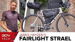 James Haydens Transcontinental Fairlight Strael Bikepacking Setup [upl. by Yevre383]