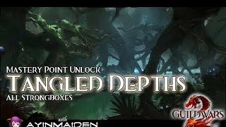 Guild Wars 2  All Tangled Depths Strongboxes [upl. by Eednahs]