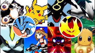 Evolution of Pokémon Games Gen 17 [upl. by Ymia]