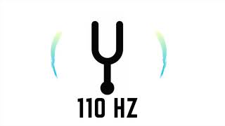 110 Hz Pure Tone Frequency  1 Hour [upl. by Aika371]