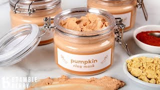 AnneMarie Makes Pumpkin amp Clay Face Mask  Bramble Berry [upl. by Cristionna]