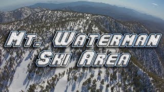 Mt Waterman Ski Area  Aerial Overview 2019 [upl. by Wyne]