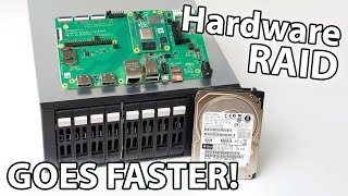 Hardware RAID for the fastest Raspberry Pi CM4 NAS [upl. by Nevur188]