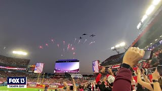 Super Bowl LV flyover [upl. by Phebe]