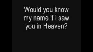 Eric Clapton  Tears In Heaven lyrics [upl. by Nylssej801]