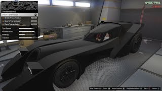 GTA 5  DLC Vehicle Customization Vigilante Batmobile [upl. by Nibas]