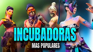 Las 7 Incubadoras más Populares de Free Fire [upl. by Fransis]