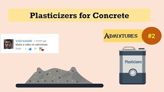 Plasticizers for Concrete  Admixtures 2 [upl. by Knobloch437]