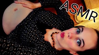 ASMR  Super Big Stuffed And Bloated Food Baby Belly [upl. by Garner]