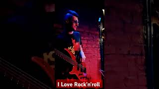 I Love Rocknroll bass cover [upl. by Enilekaj490]