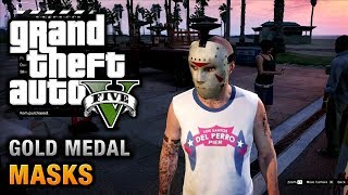 GTA 5  Mission 36  Masks 100 Gold Medal Walkthrough [upl. by Sybila]