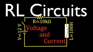 RL Circuit Analysis 1 of 8 Voltage and Current [upl. by Allmon552]