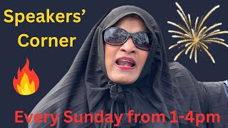 Speakers Corner every Sunday 14pm [upl. by Jeremie]