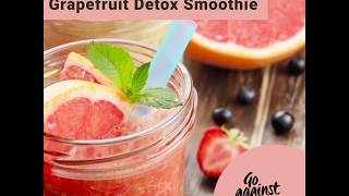 Grapefruit Detox Smoothie Recipe [upl. by Noguchi]