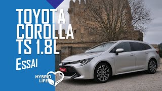 Essai Toyota Corolla Touring Sport 18L Hybride  Hybrid Life [upl. by Valente]