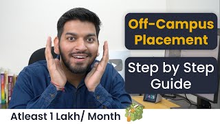 Complete Guide for OffCampus Placement  BtechMCA students  Earn atleast 1Lakhmonth [upl. by Fosdick86]