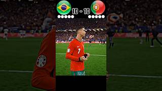 Emotional Penalty Shootout Brazil vs Portugal [upl. by Scuram]