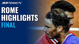 Novak Djokovic vs Rafael Nadal  Rome 2021 Final Highlights [upl. by Amieva]