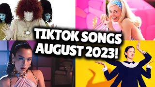 Top Trending Songs on TikTok  AUGUST 2023 [upl. by Remmos133]