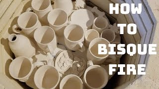 How To Bisque Fire A Manual Kiln [upl. by Ahsirpac13]