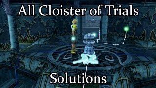 Final Fantasy X All Cloister of Trials Solutions [upl. by Assennev]