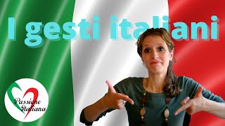 Learn Italian i gesti italiani  Italian hand gestures pt 1 [upl. by Anaerda]