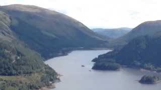 Two Avro Lancaster Bombers Fly Low Level over Thirlmere Reservoir [upl. by Ahsille12]