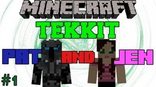 Minecraft Tekkit  Episode 1  Technological Journey Begins [upl. by Vona954]