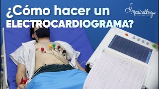 ¿Cómo hacer un Electrocardiograma [upl. by Anilejna]