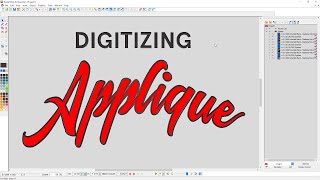 Digitizing Applique [upl. by Dash451]