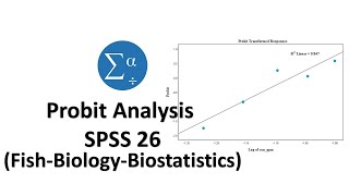 Probit Analysis in SPSS  Biostatistics  Statistics Bio7 [upl. by Jb]