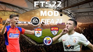 FTS 22 ROMANIA MOD FIFA 23 CU LIGA 123Tutorial si prezentare [upl. by Okiman]