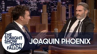 Joaquin Phoenix and Jimmy Fallon Trade Places [upl. by Atims]