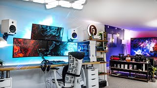 My 2021 ULTIMATE Gaming Setup amp YouTube Studio Tour [upl. by Alit]