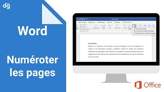 Comment numéroter les pages sur Word [upl. by Grayson]