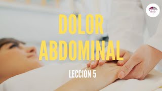 5 DOLOR ABDOMINAL SEMIOLOGÍA [upl. by Aylatan300]