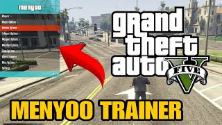 How to install MENYOO TRAINER in GTA 5 [upl. by Yellah]