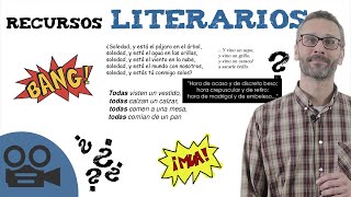 Recursos literarios  Explicación con EJEMPLOS [upl. by Frodeen]