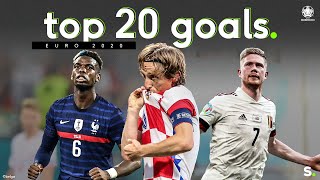 De mooiste goals van EURO 2020 [upl. by Witkin762]