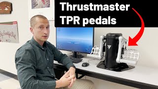 Thrustmaster TPR Rudder Pedals for flight simulators  Product PIREP [upl. by Ardekan]