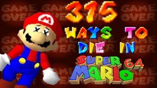 315 Ways to die in Super Mario 64 [upl. by Dace684]